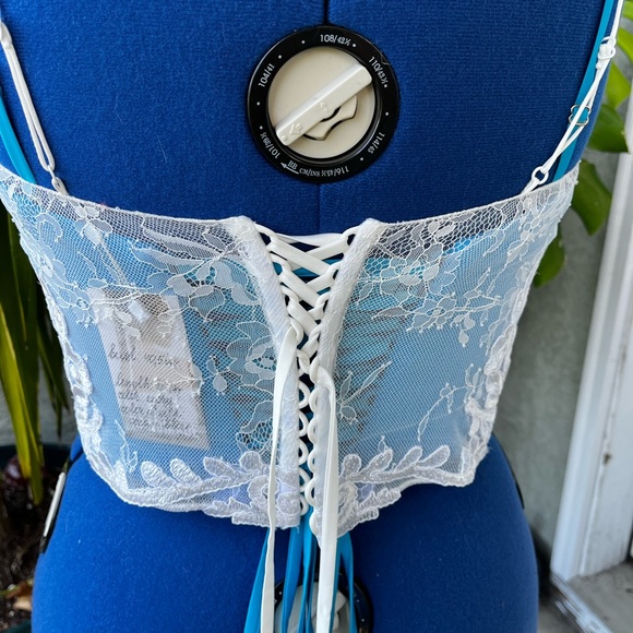 Lace Bridal Corset Top - Picture 4 of 5
